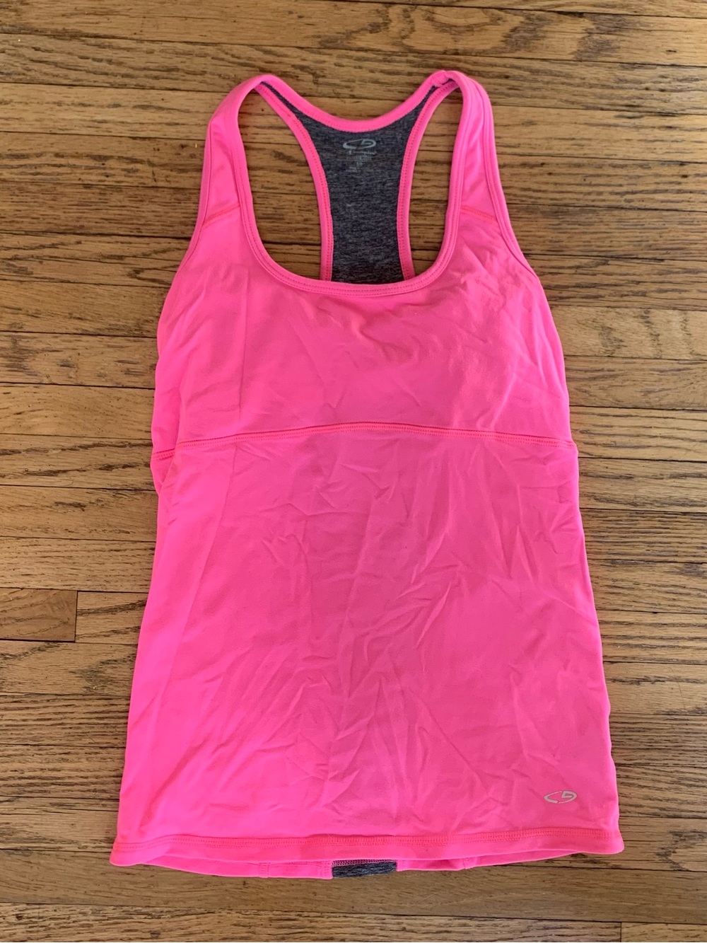 Champion Pink Duo Dry Racerback Tank Top Size S/P